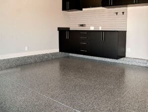 Epoxy concrete floor coating in Rochester NY