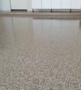 Epoxy concrete floor coating in Rochester NY
