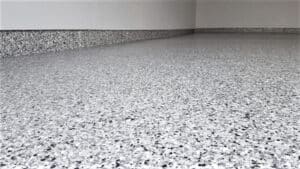 Epoxy concrete floor coating in Rochester NY
