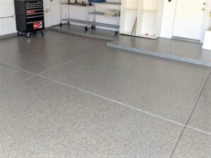 Epoxy concrete floor coating in Rochester NY