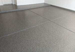 Epoxy garage floor coating in Rochester NY