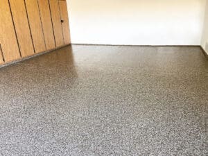Epoxy garage floor coating in Rochester NY