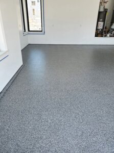 Epoxy garage floor coating in Rochester NY