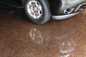 Polyaspartic concrete floor coating in Rochester NY
